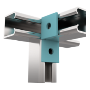 90&deg; Left Hand Bend Bracket HDG